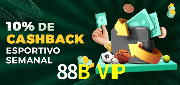 10% de bônus de cashback na 88B VIP
